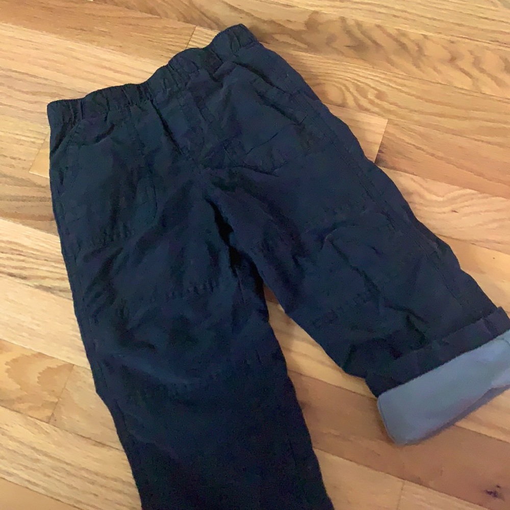 Fleece lined pants